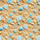 Life Is Better at the Beach Pattern 11 Fabric - ineedfabric.com