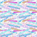 Light Electric Skies Brush Strokes Fabric - ineedfabric.com