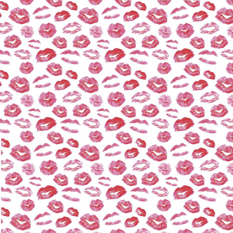 Lip Kiss Fabric - Red - ineedfabric.com