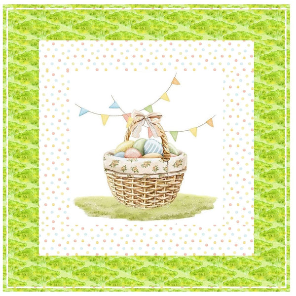 Little Critter Easter Basket Wall Hanging 42" x 42" - ineedfabric.com