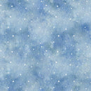 Little Critters Easter Rabbit Family Blue Grunge Fabric - ineedfabric.com