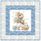 Little Critters Easter Rabbit Family Wall Hanging 42" x 42" - ineedfabric.com