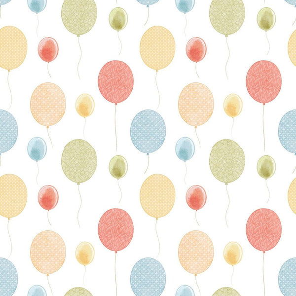 Little Critters It's a Party! Balloons Fabric - ineedfabric.com