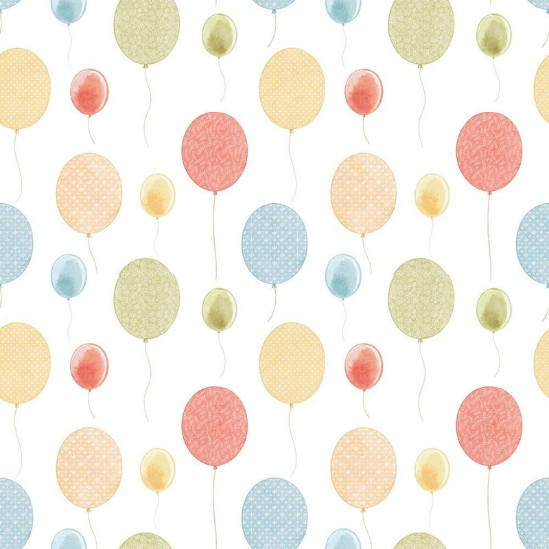Little Critters It's a Party! Balloons Fabric - ineedfabric.com