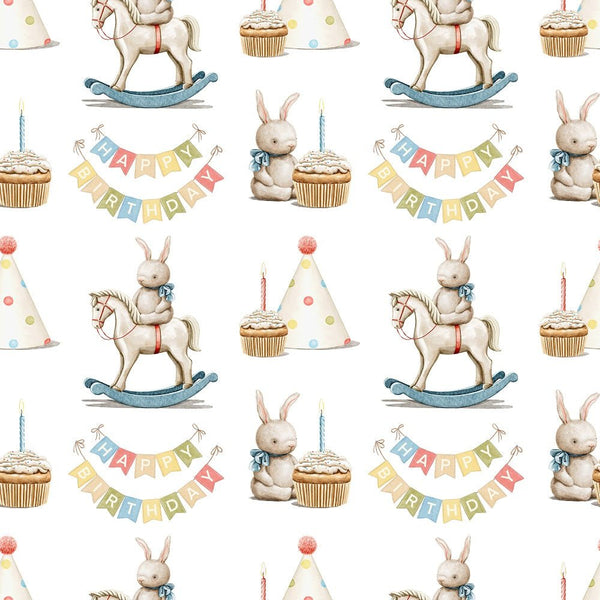Little Critters It's a Party! Festive Elements Fabric - ineedfabric.com
