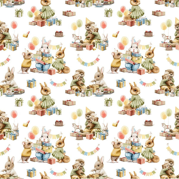 Little Critters It's a Party! Party Scene Fabric - ineedfabric.com