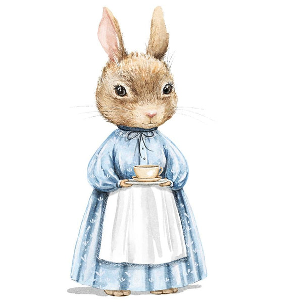 Little Critters Rabbit in Dress Fabric Panel - ineedfabric.com