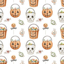 Little Critters Spooky Halloween Candies Fabric - ineedfabric.com