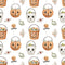 Little Critters Spooky Halloween Candies Fabric - ineedfabric.com