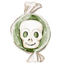 Little Critters Spooky Halloween Skull Candy Fabric Panel - ineedfabric.com