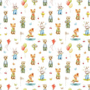 Little Critters Summer Fun Activities Fabric - ineedfabric.com