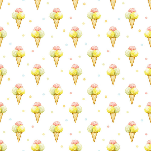 Little Critters Summer Fun Ice Cream Fabric - ineedfabric.com