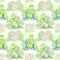 Little Dino Floral Fabric - ineedfabric.com