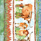 Longhorns Texas Longhorn Decorative Stripe Fabric - ineedfabric.com
