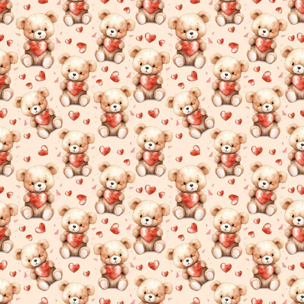 Love Bears Fabric - ineedfabric.com