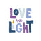 Love & Light Fabric Panel - ineedfabric.com