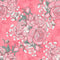 Loving Hearts Bouquets on Grunge Fabric - Pink - ineedfabric.com