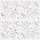 Loving Hearts Gray Floral Lace Fabric - ineedfabric.com