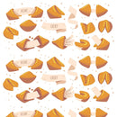 Lucky Fortune Cookies Fabric - ineedfabric.com