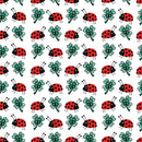 Lucky Ladybug Fabric - ineedfabric.com