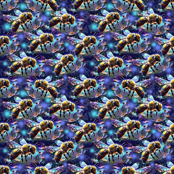 Magical Bee Fabric - ineedfabric.com