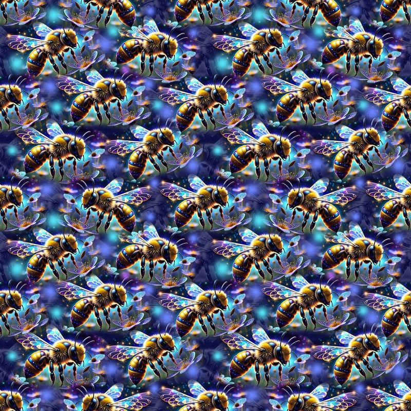 Magical Bee Fabric - ineedfabric.com