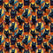Magical Halloween Black Cat Fabric - ineedfabric.com
