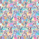 Magical Rainbow Unicorn Fabric - ineedfabric.com