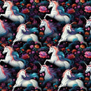 Magical Unicorns 12 Fabric - ineedfabric.com