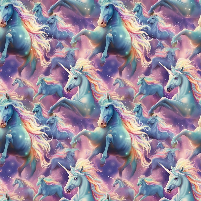 Magical Unicorns 14 Fabric - ineedfabric.com
