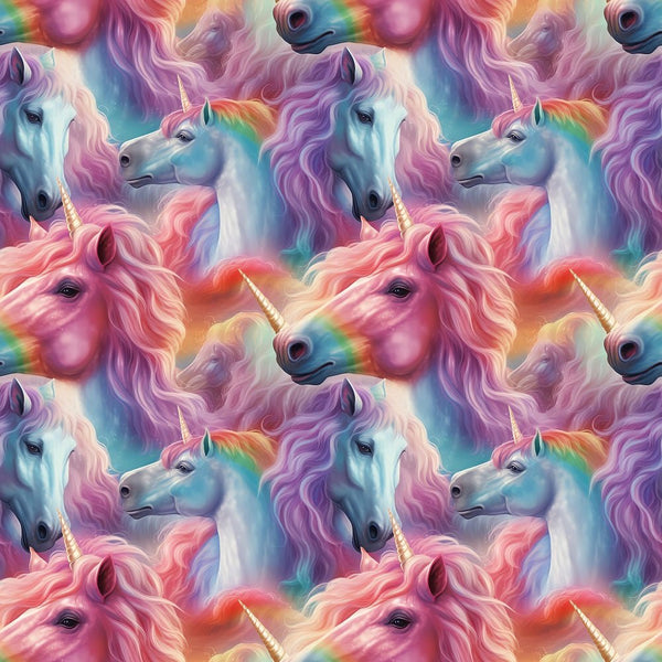 Magical Unicorns 15 Fabric - ineedfabric.com