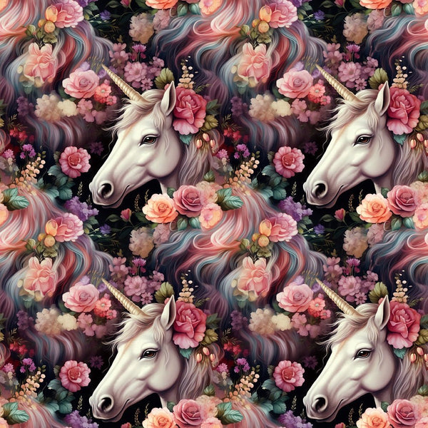 Magical Unicorns 6 Fabric - ineedfabric.com
