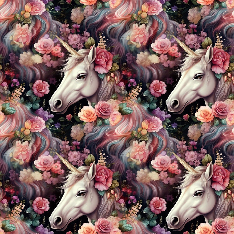 Magical Unicorns 6 Fabric - ineedfabric.com