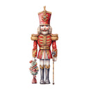 Magnificent Christmas Nutcracker 3 Fabric Panel - ineedfabric.com