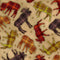 Magnificent Moose Moose Silhouettes Fabric - ineedfabric.com