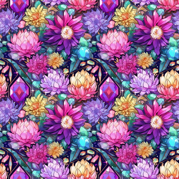 Majestic Packed Floral Fabric - ineedfabric.com