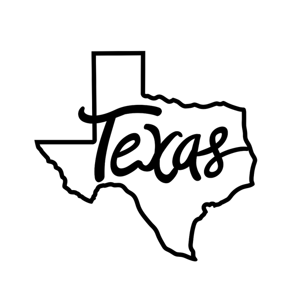 Map Of Texas Fabric Panel - ineedfabric.com