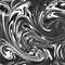 Marble Swirl Fabric - Black - ineedfabric.com
