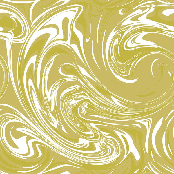 Marble Swirl Fabric - Gold - ineedfabric.com
