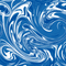Marble Swirl Fabric - Navy Blue - ineedfabric.com