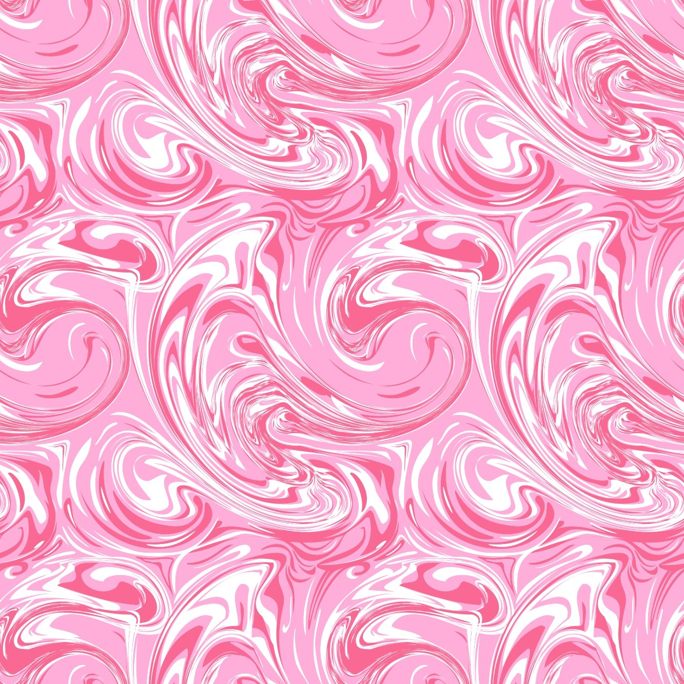 Marble Swirl Fabric - Pink –