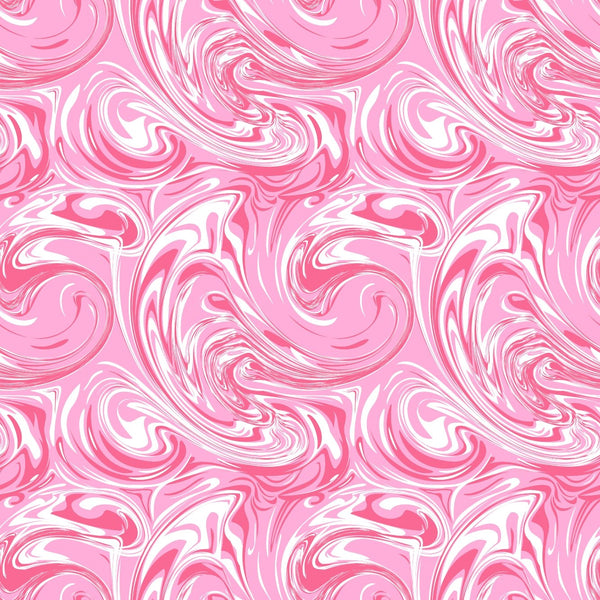 Marble Swirl Fabric - Pink - ineedfabric.com