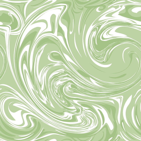 Marble Swirl Fabric - Pistachio Green - ineedfabric.com