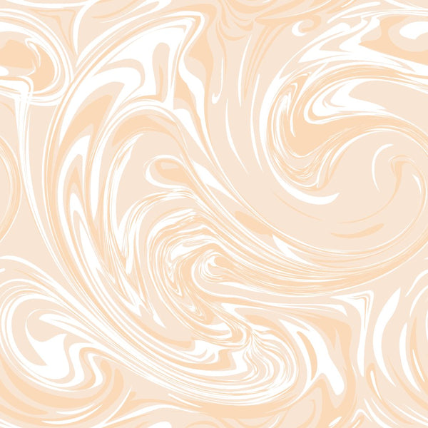 Marble Swirl Fabric - Pizazz Peach - ineedfabric.com