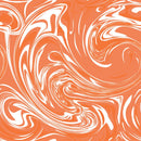 Marble Swirl Fabric - Pumpkin - ineedfabric.com
