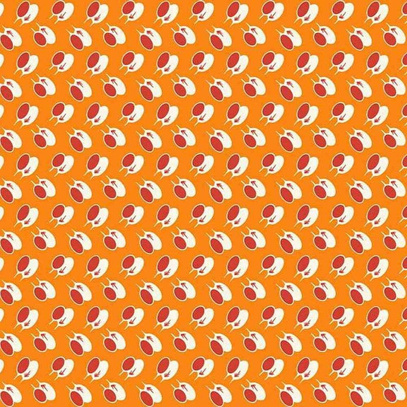 Marcus Fabrics, Tea Time Abstract Fabric - Orange - ineedfabric.com