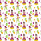 Mardi Gras Theme Parade Fabric - Variation 1 - ineedfabric.com