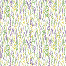 Mardi Gras Theme Ribbon Fabric - ineedfabric.com