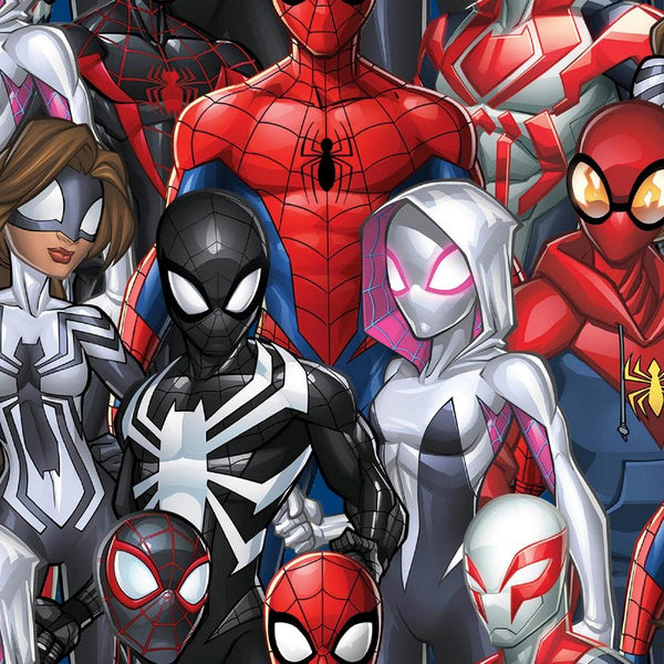 Marvel Spiderman & Friends Fabric - ineedfabric.com