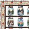 Mason Jar Quilt Kit - Christmas in a Jar 54 1/2" x 68 1/2" - ineedfabric.com